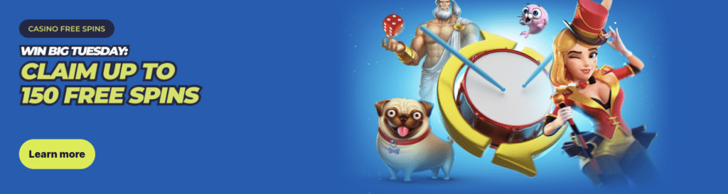 casinoin free spins bonus